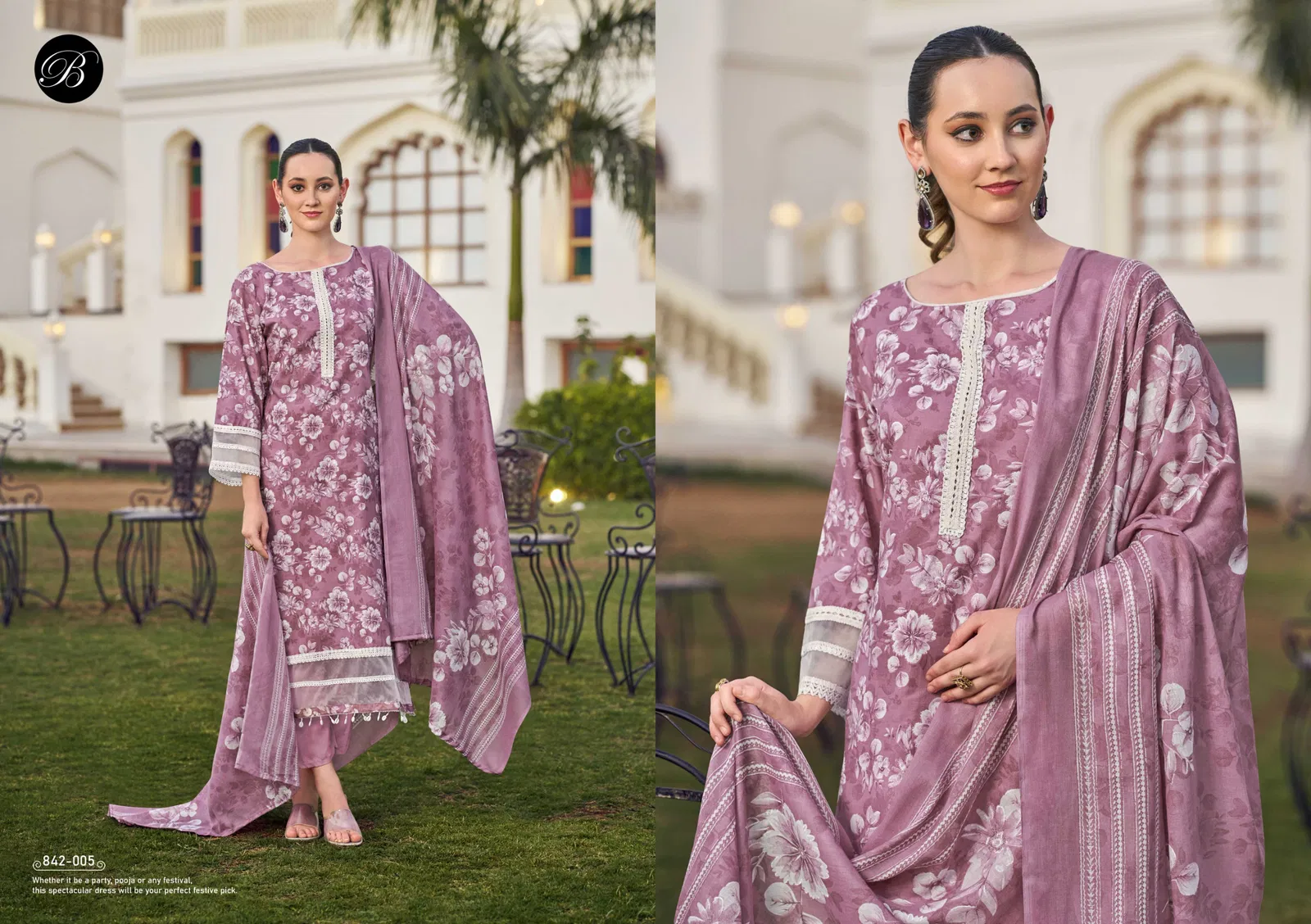 Flamingo Vol 2 By Belliza Cotton Printed Dress Material Exporters In India